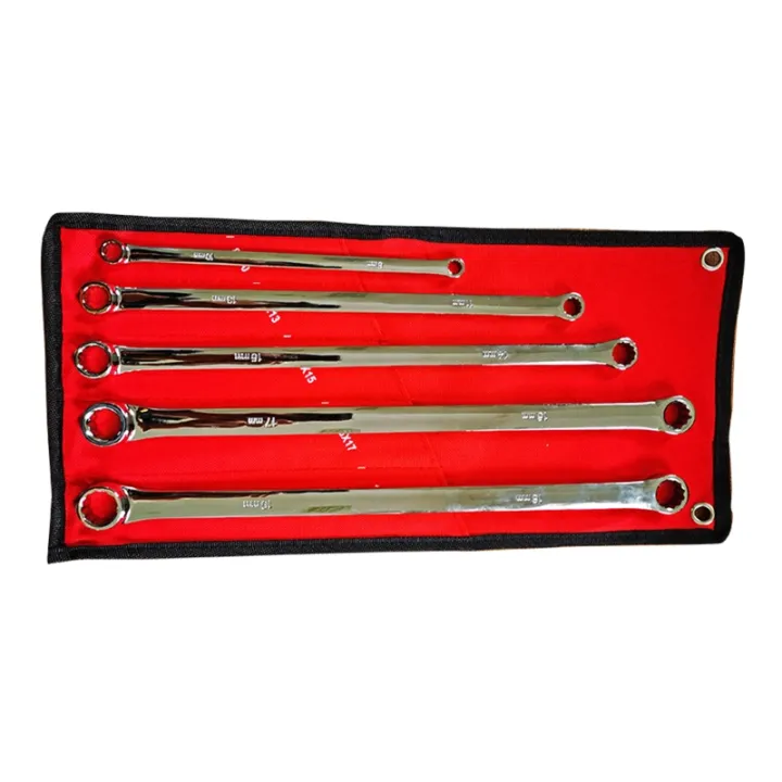 5 Pack for Extra Long Box End Wrench Set Metric Combination Aviation