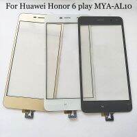 สำหรับ6 Play 6 Play Mya Al10ดิจิไทเซอร์จอแอลซีดีหน้าจอสัมผัสสำหรับ Honor6เล่นกระจกหน้าจอสัมผัสแผงสัมผัสพร้อมสายเคเบิลงอได้