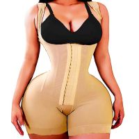 AB4B Colombian Body Shaper Women Bodysuits Shapewear Slim Underwear Waist Trainer Tummy Control Panties Buttocks Lifter Girdles