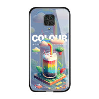 เคส Orico สำหรับ Xiaomi Redmi Note9 Note 9Pro Note 9S Note 9T เคสเคสกันกระแทกเครื่องดื่มในช่วงฤดูร้อนเคสโทรศัพท์เรียบกระจกเทมเปอร์นิ่ม