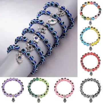 Durable Turkish Evil Eye Bracelet - Blue Lucky Fatima - Protection
