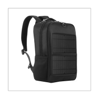 14W Solar Panel Powered Backpack Laptop Backpack Water Proof Backpack with USB Charging Port