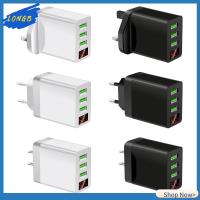 【COD Ready Stock】3 Multi-Ports Fast Quick Charge UK EU US Plug Power Supply USB Transformer Adapter Charger