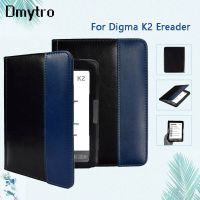 For Digma K2 EReader Protect Pu Leather Case For 6Inch Digma k2  Ebook Pretty  Flip Book Cover ShellCases Covers