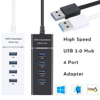 [HOT HAIXWLXKWW 589] ถึง5Gbps ความเร็วสูง4พอร์ต Splitter อะแดปเตอร์ซิงค์ข้อมูล USB 3.0 Hub Expander สำหรับแล็ปท็อป