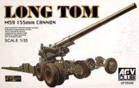 พลาสติก โมเดล ประกอบ  AFV CLUB สเกล1/35 Long Tom M59 155 mm Cannon