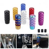 【DT】 hot  Universal 95mm Non-Slip Gear Shift Knob M8 M10 M12 Universal Car Manual Transmission Aluminum Knurled Shifter Lever Knob JDM