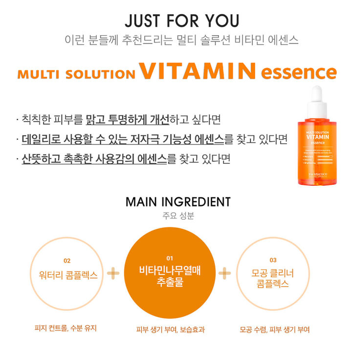 เอสเซนส์วิตามินรวมทั้ง-a-c-e-เซรั่มผิวกระจ่างใส-ผิวผ่อง-ผิวฉ่ำ-ลดหน้ามัน-swanicoco-multi-solution-vitamin-essence-70ml