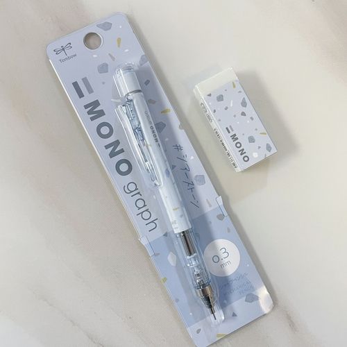 japan-tombow-mono-mechanical-pencil-new-limited-ชุดดินสออัตโนมัติพร้อมยางลบอุปกรณ์การเรียนน่ารักเครื่องเขียนญี่ปุ่น