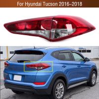 ไฟท้ายไม่มี Dunzheng9084295โคมไฟแบบสะท้อนหยุดไฟเบรคท้ายกันชนหลังสำหรับ Hyundai Tucson 2016 2017 2018