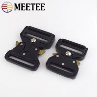 Meetee 3.8/4.5Cm สายรัดกระเป๋าหัวเข็มขัดโลหะด้านข้างหัวเข็มขัดปลดเร็วตะขอคลิปหนีบเข็มขัด Diy กระเป๋าเสื้อผ้าอุปกรณ์เสริม