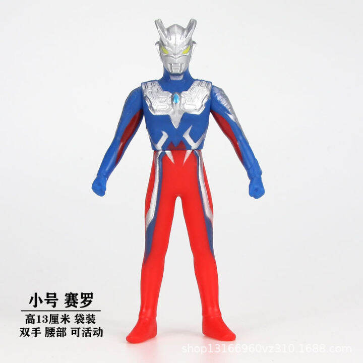 13cm-ultraman-toysอุลตร้าแมนซูเปอร์แมนหุ่นแอ็กชันของเล่นโมเดgeed-zero-zeta-tiga-orb-ace-taiga-dyna-belial-taro-victory-mebius-cosmos-noa-rosso-blu-ตุ๊กตาเด็กวันเกิดอุลตราแมนของเล