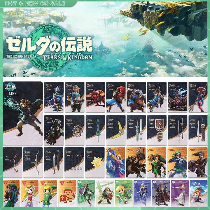 26/30 Pcs The Legend of Zelda Botw Amiibo NFC Tag Cards For Nintendo