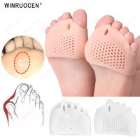 Silicone Toe Separator Hallux Valgus Forefoot Pad Pain Relief Bunions Corns Blisters Orthopedic Gel Corrector Foot Care