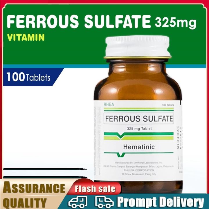 Ferrous Sulfate (Hematinic) 325mg Tablet | Lazada PH