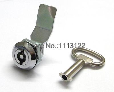 MS705อุตสาหกรรม Enclosure Cam Lock Double Bit Key Cabinet Cam Lock One Word Wing กล่องโลหะ Cam Lock 1 PC