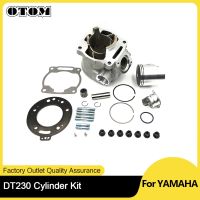 ✉⊕ OTOM Motorcycle Air Cylinder Block amp; Piston Kit amp; Head amp; Base Gasket Kit Big Bore 66.8mm For YAMAHA DT230 MT TSE 250 2 Stroke