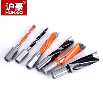 HUHAO Woodworking Drill Bits คาร์ไบด์ Endmill Hole Opener 70mm Total Length Punch Router Bit