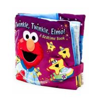 (?เก็บโค้ดลด10%) หนังสือผ้ากระตุ้นสายตา รุ่น Twinkle Twinkle Elmo A Bedtime Book