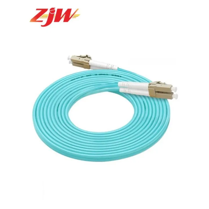 ZJW Multi-Mode LC/LC 3meters 10Gb patch cord Multimode OM3 Duplex 50/ ...