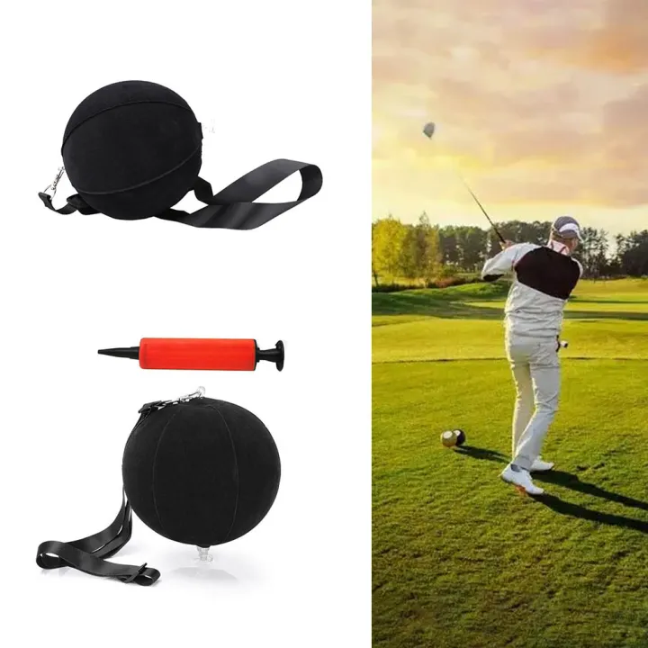 Emiif Golf Swing Aids Smart Inflatable Ball Posture Correction Trainer