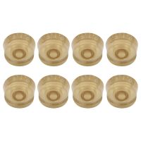 Electric Guitar Control Speed Knobs for Gibson Les Paul LP Knob Parts Replacement Gold 8 Pcs