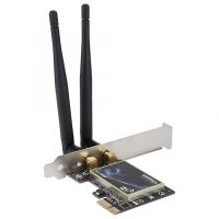 【☊HOT☊】 baijiangyong Su-N600 Dual Band 600Mbps Pci-E การ์ดเน็ตเวิร์กไร้สาย2.4G/5Ghz Pci Express อะแดปเตอร์อีเทอร์เน็ต Gigabit สำหรับคอมพิวเตอร์ตั้งโต๊ะ