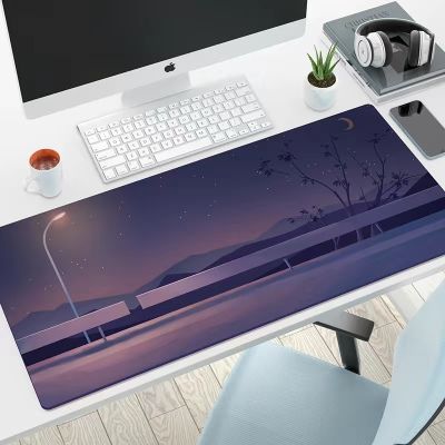 Gaming Accessories Mousepad Laptop Gamer Mouse Pad Large Natural Rubber Locking Edge Office Computer Mat Keyboards Table Mice