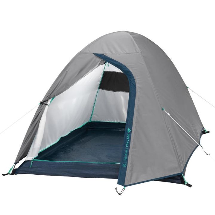 โค้ดลด-quechua-เต็นท์-2-คน-รุ่น-mh100-camping-tent-แค้มปิ้ง-เดินป่า-เต็นท์พับได้-เต็นท์นอน2คน-เต็นท์กันน้ำ