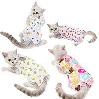 Spring Summer Cat Sterilization Suit Anti-licking Surgery After Recovery Pet Care Clothes Breathable Cats Weaning Suit Clothing Shoes Accessories Cost