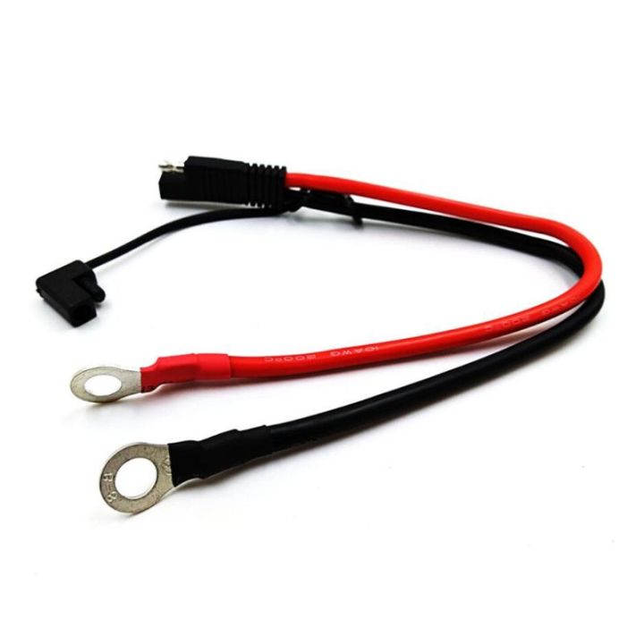 สายชาร์จแบตเตอรี่-sae-ถึง-o-ring-terminal-connectors-harness-10awg-quick-disconnect-sae-cable-for-motorcycles-cars