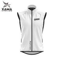 Xama เสื้อกั๊กกันลม Camiseta Ciclismo สำหรับฤดูหนาว/Sp,Kemeja Tanpa Lengan ฤดูหนาวขี่จักรยานกันน้ำอาชญากรรมมังงะ Chaleco Hombre