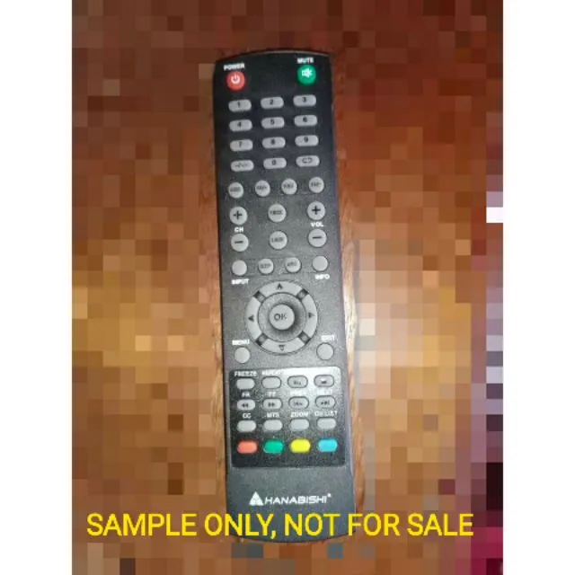 Remote for Hanabishi LED TV Lazada PH
