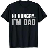 Hi Hungry Im Dad Tee for Men Dad Joke T Shirt Graphic T Shirts  Tshirt Men  Cotton Daily Four Seasons Tees Oversized| |   - AliExpress