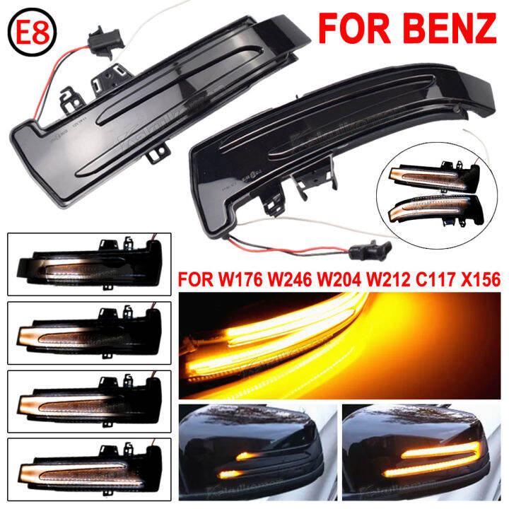 2ชิ้นแบบไดนามิกเลี้ยวไฟ-led-กระจกมองข้างตัวบ่งชี้สำหรับ-benz-w204-cla-a-b-c-e-s-gla-glk-cls-ชั้น-w176-w212