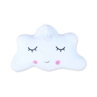 ZZOOI Moon Star Cloud Shape Emoticon Short Plush Throw Pillow Nap Pillow Lady Girls Women Cute Dolls Pendant 3 Colors Small Pillows