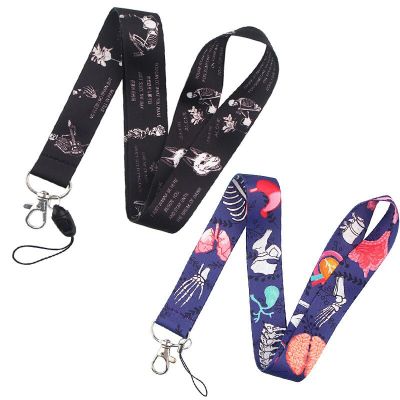 The mystery of the human body Keychain Lanyard Neck Strap for Key ID Card Straps Badge Holder DIY Hanging Rope Neckband Key Chains