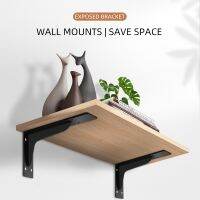 Wall Shelf Right Angle Bracket Storage Rack Thickened Steel Heavy Support All Plate On Wall Table Shelf Wall Plank Stand