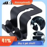 HONEYDEWD 2Pcs สากลสากลสากล คลิปหนีบผม อุปกรณ์ตกแต่งภายใน ที่วางโทรศัพท์มือถือ เบาะนั่งด้านหลัง ตะขอเกี่ยวตะขอ ที่แขวนพนักพิงศีรษะในรถ