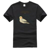 Anatomy of a Cockatiel T-Shirt Biology Schematic Graphic Bird Custom Tops Shirts Man Sweatshirts Fast Shipping  9JJS