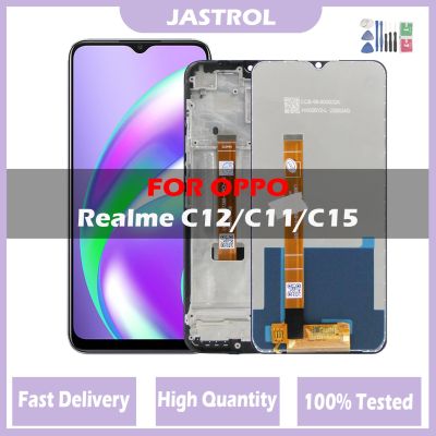 LCD For Oppo Realme C11 C15 RMX2185 RMX2180 Lcd Display 10 Touch Screen Assembly Replacement for Oppo Realme C12 LCD Display