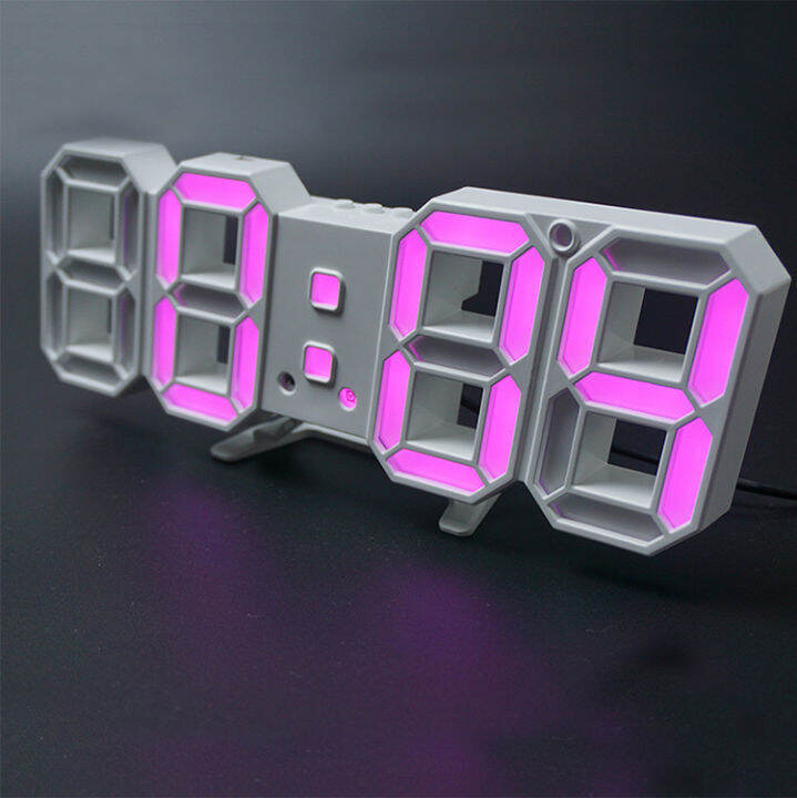 New Design Modern LED Clock with Alarm and Temperature Function DS6609