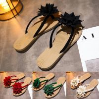 2021 new womens shoes sweet flower beach shoes