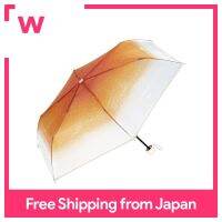 Wpc.rain Umbrella [ร่มไวนิล] Traveling Cafe X Wpc.™ร่มครีมโซดาสีส้มขนาดเล็กร่มแบบพับขนาด50ซม. พร้อมชาร์มรูปเชอร์รี่ไอศกรีมย้อนยุคร้านกาแฟบริสุทธิ์อีโมไฟเบอร์กลาส PT-TA004ผู้หญิงที่มีสไตล์น่ารักทนทาน-002