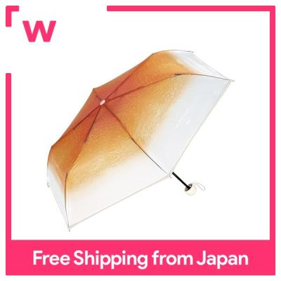 Wpc.rain Umbrella [ร่มไวนิล] Traveling Cafe X Wpc.™ร่มครีมโซดาสีส้มขนาดเล็กร่มแบบพับขนาด50ซม. พร้อมชาร์มรูปเชอร์รี่ไอศกรีมย้อนยุคร้านกาแฟบริสุทธิ์อีโมไฟเบอร์กลาส PT-TA004ผู้หญิงที่มีสไตล์น่ารักทนทาน-002