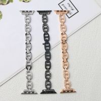 Bling Diamond Watch Strap for Apple Watch 4 5 6 7 8 SE Ultra 38mm 40mm 41mm 42mm 44mm 45mm 49mm Bracelet Watch Band