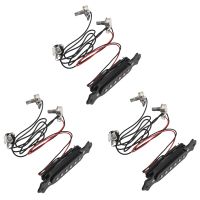 3X Magnetic Acoustic Pickup for Guitar Black