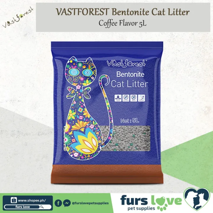Vast Forest Bentonite Cat Litter (Coffee) 5L5PE Lazada PH