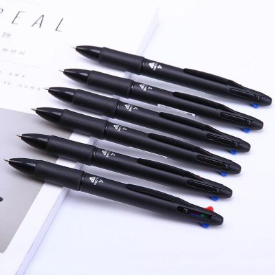 4 Colors Chunky Ballpoint Pen Rollerball Pen 0.7mm Ball Point Pens School Office Supply Gift Stationery Papelaria Escolar 0.7mm Pens
