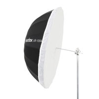 Godox UB-105W 41in 105Cm Parabolic สีดำสีขาวสะท้อนแสงร่มสตูดิโอร่มสีดำเงิน Diffuser ผ้า